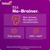 TELFAST 180mg Tabs 10s
