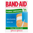 Band-Aid Fabric Dressing Full Width Pad 1m x 6cm