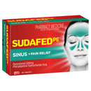 Sudafed PE Sinus + Pain Relief Tablets 48 Pack