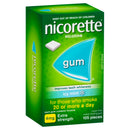 Nicorette Quit Smoking Extra Strength Nicotine Gum Icy Mint 105 Pack