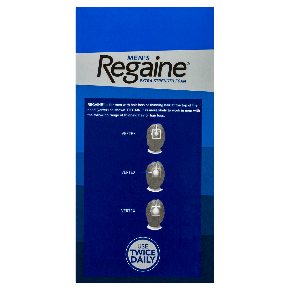 Regaine Men’s Extra Strength Foam 4 Months Supply