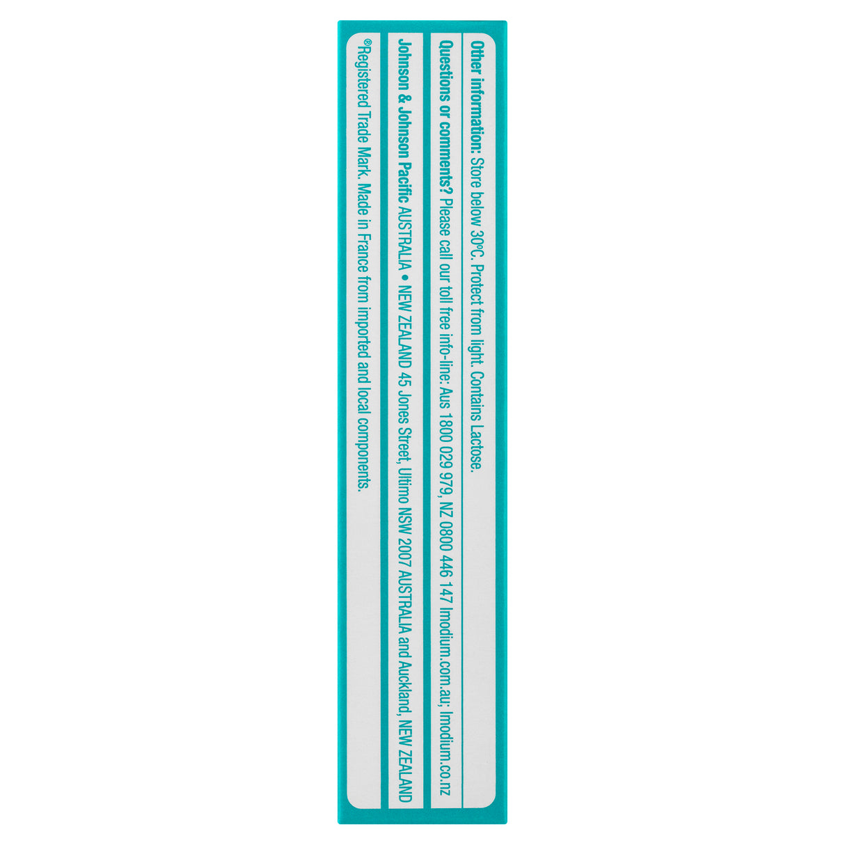 Imodium Anti-Diarrhoea Medicine 2 mg 20 Capsules