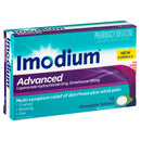 Imodium Advanced Diarrhoea Plus Wind Pain Chewable Tablets Mint Flavour 12 Pack