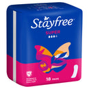 Stayfree Super C/Soft pads 18s