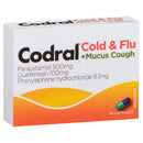 Codral Cold & Flu + Mucus Cough Capsules 16 Pack