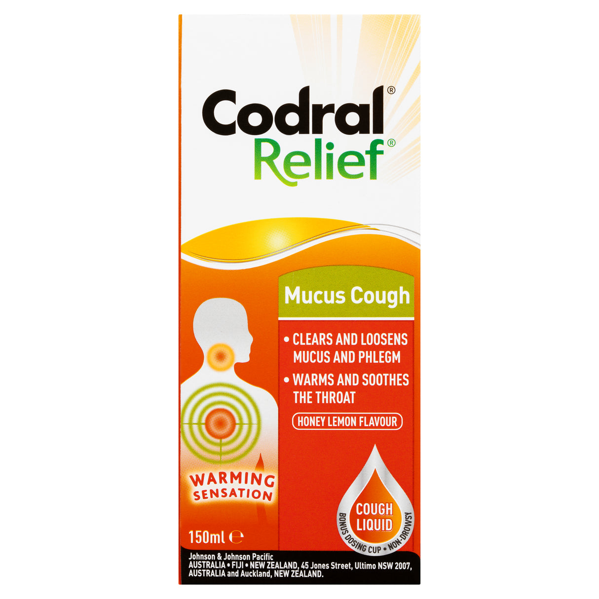 CODRAL Relief Mucus/Cough/Warm150ml