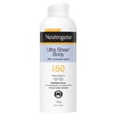 Neutrogena Ultra Sheer Body Mist Sunscreen SPF 50 140 g