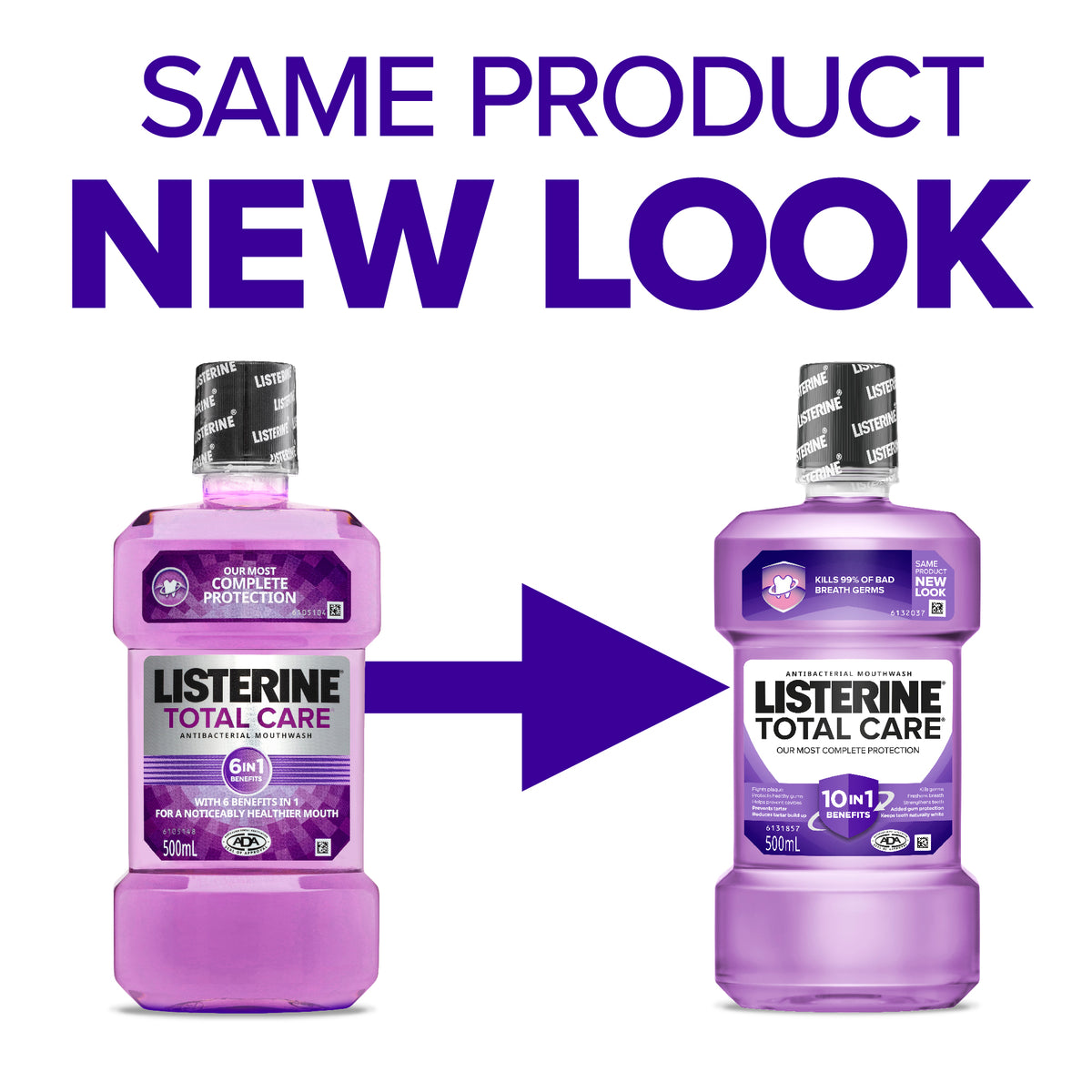 Listerine Total Care Mouthwash 500ml
