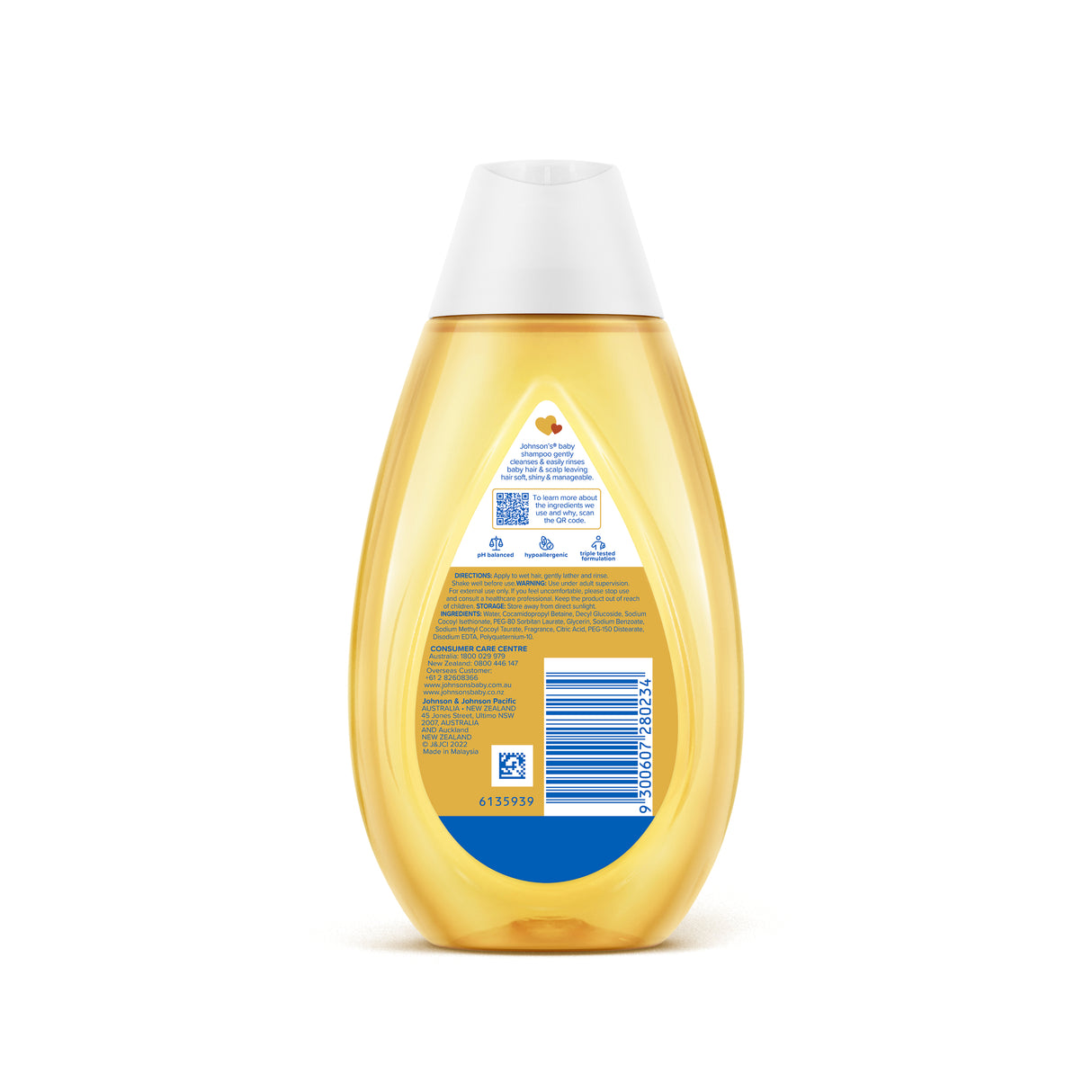 Johnson & Johnson Baby Shampoo 200ml