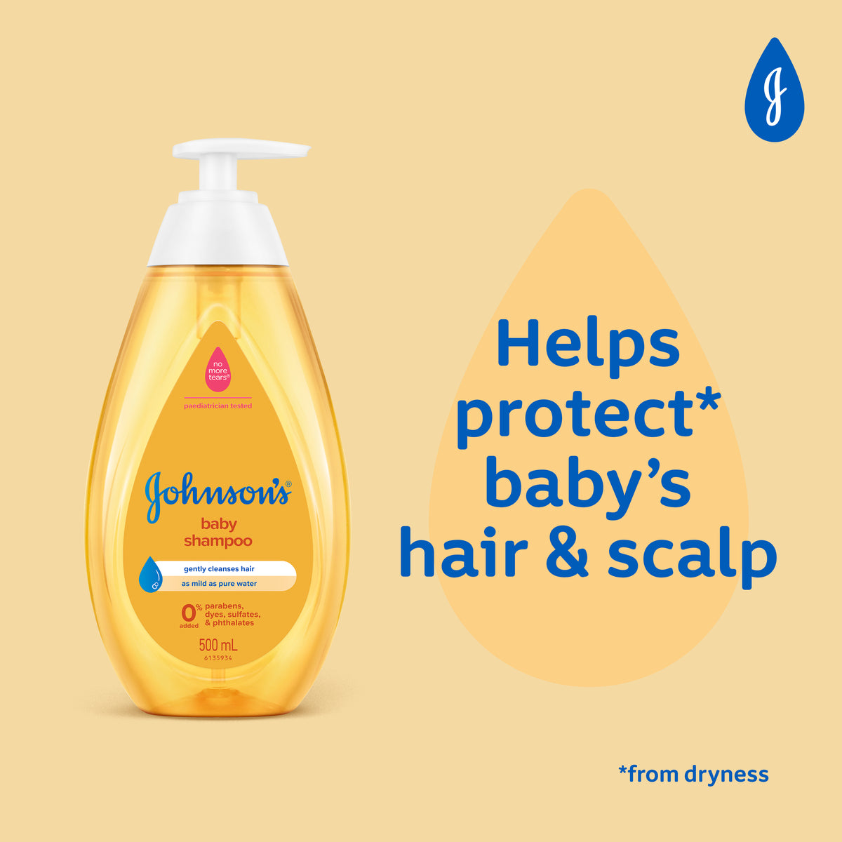 Johnson & Johnson Baby Shampoo 200ml