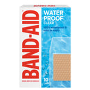 BANDAID Water Proof Clear Large 10ea