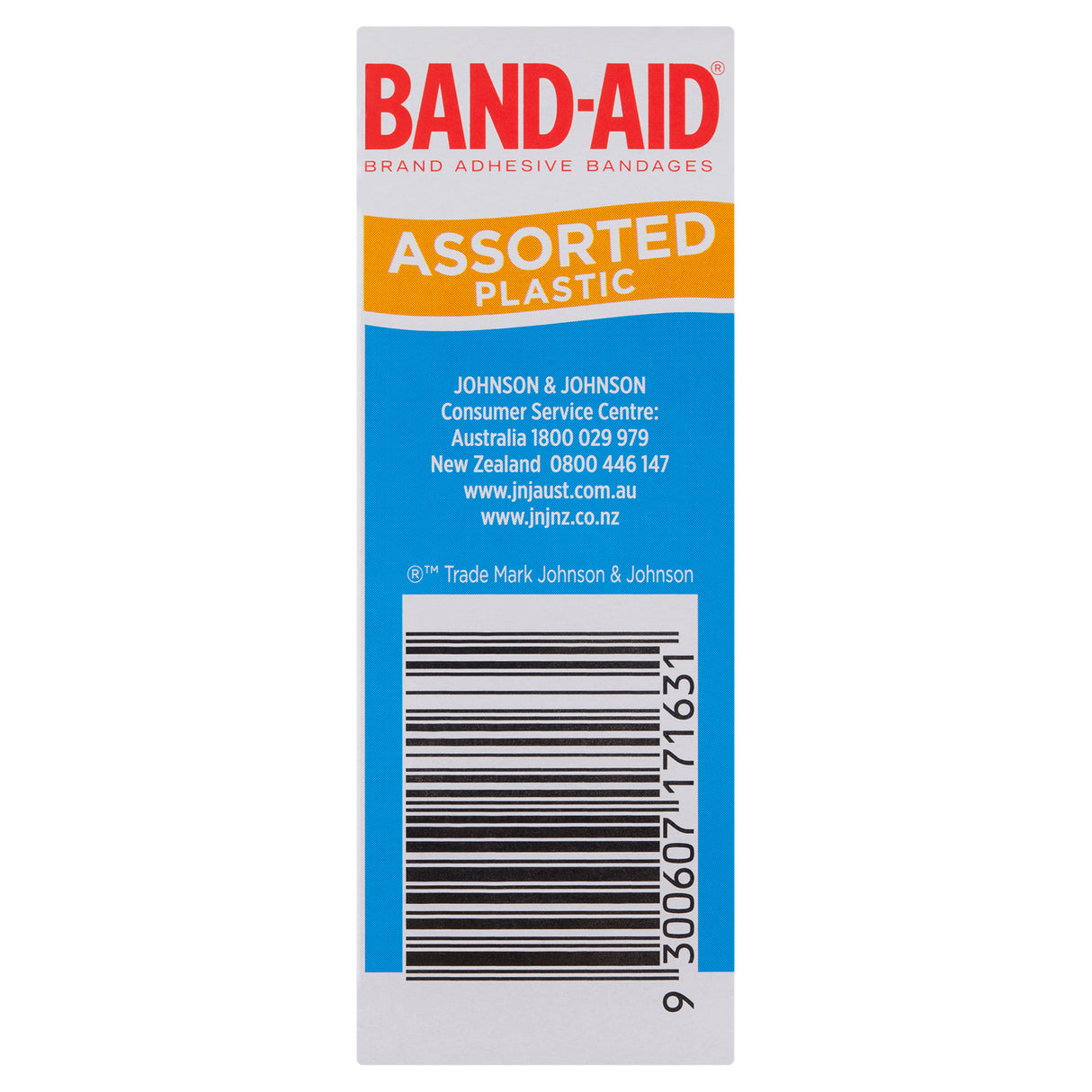 Band-Aid Assorted Plastic Shapes 50 Pack