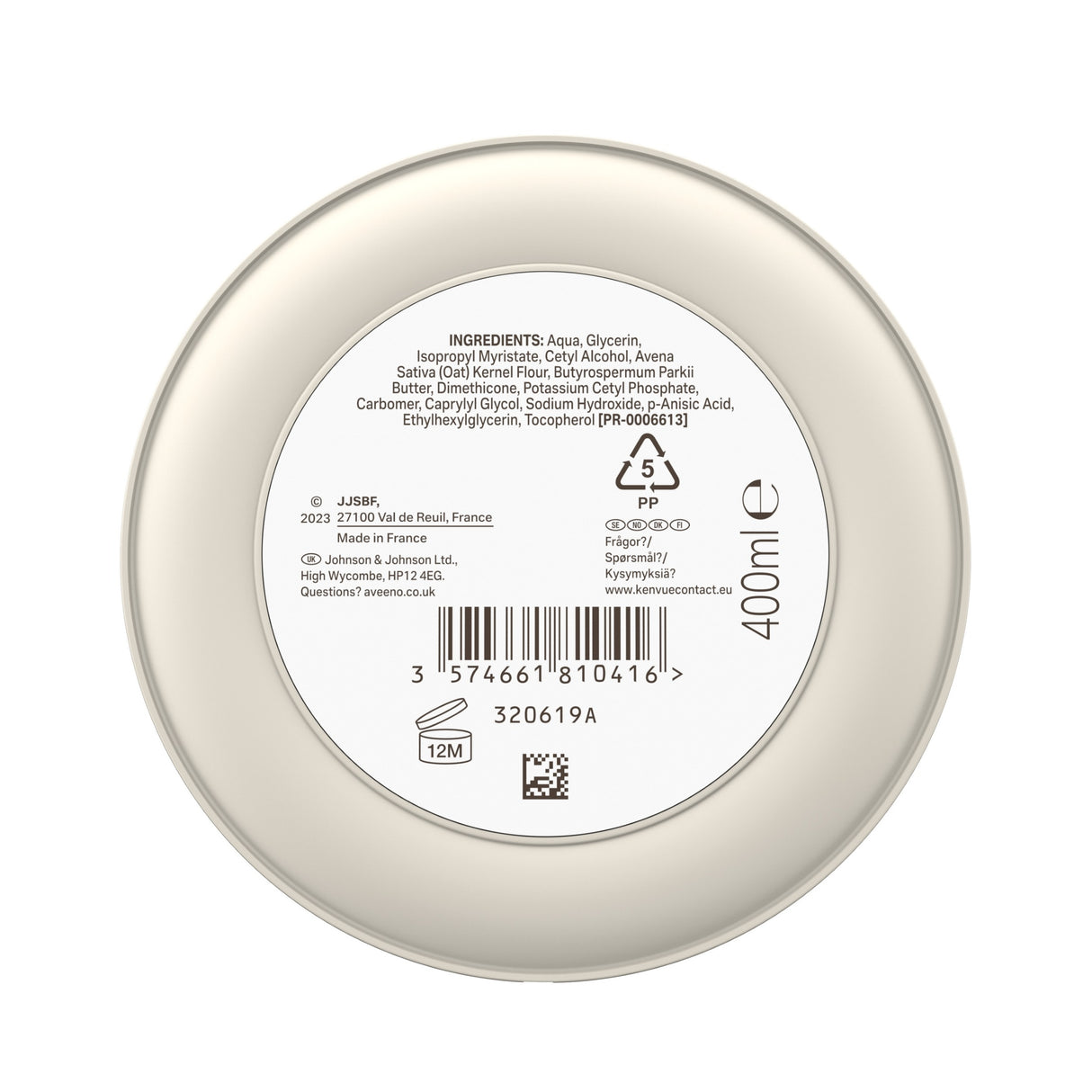 AVEENO Daily Moisturising Cream 400g