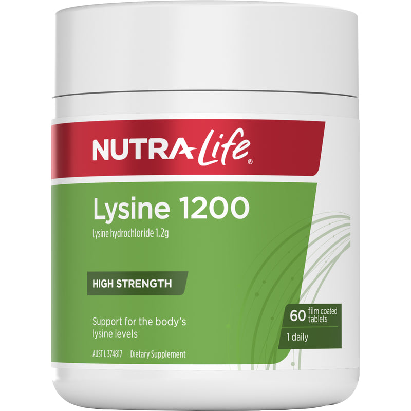 Nutra-Life Lysine 1200 60 tabs