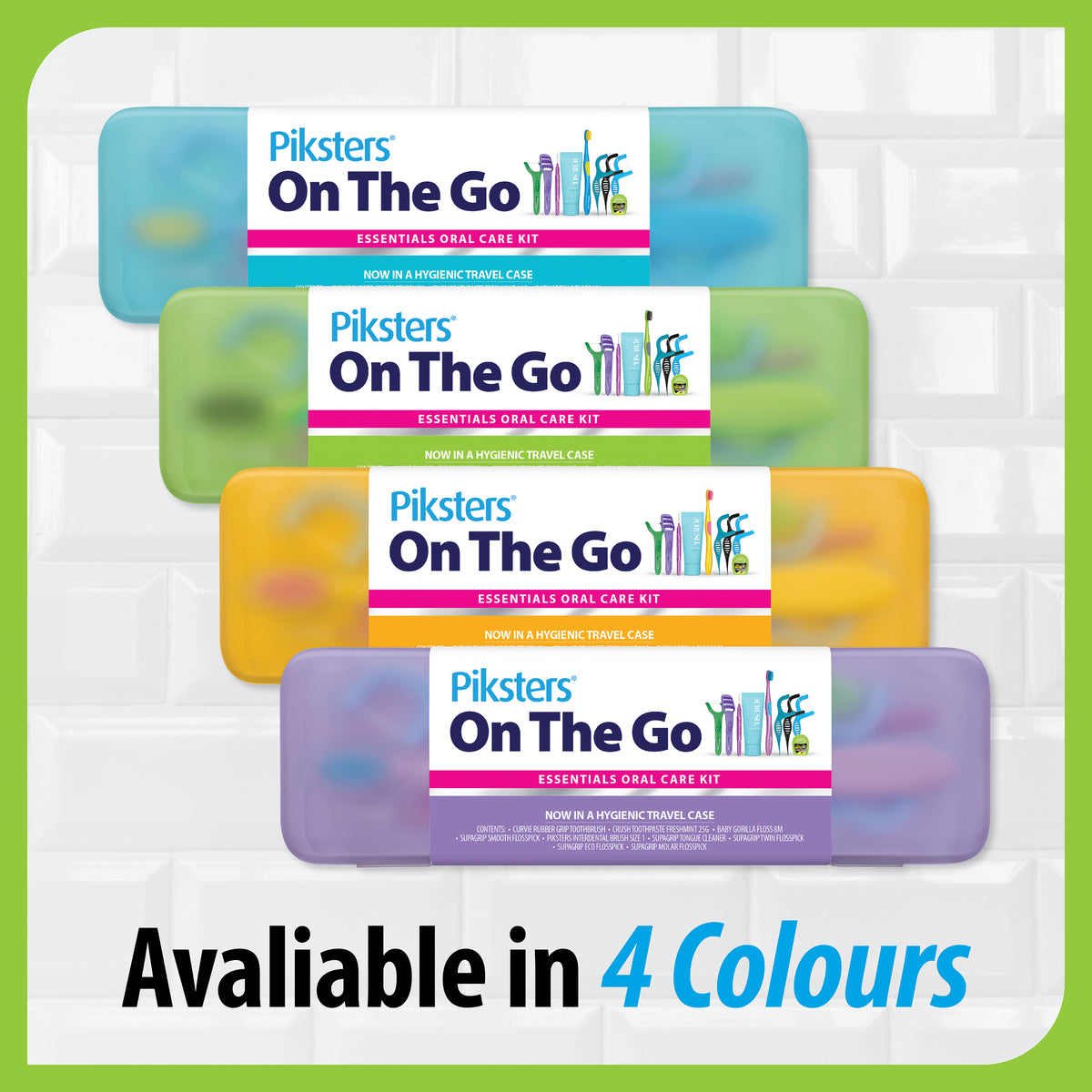 PIKSTERS On The Go Ess Oral Care Kit