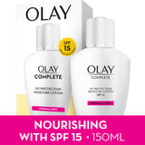 OLAY COMPLETE UV LOTION NORMAL/DRY SKIN 150ML