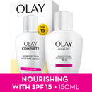 OLAY COMPLETE UV LOTION NORMAL/DRY SKIN 150ML
