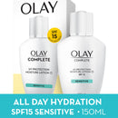 OLAY COMPLETE UV LOTION SENSITIVE SKIN 150ML