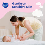 Curash Fragrance Free Baby Wipes 6x80 Pack
