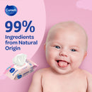 Curash Fragrance Free Baby Wipes 6x80 Pack