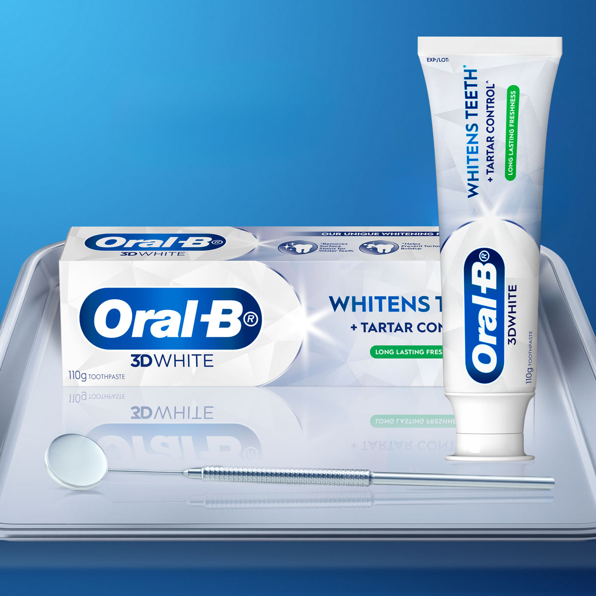 Oral-B 3-in-1 Whitening Long Lasting Freshness 110 g