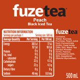 Fuze Tea Black Tea Peach 500ml