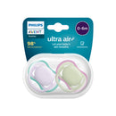 Philips Avent Soother Ultra Air Plain 0-6m 2pk