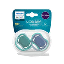 Philips Avent Soother Ultra Air Plain 6-18m 2pk
