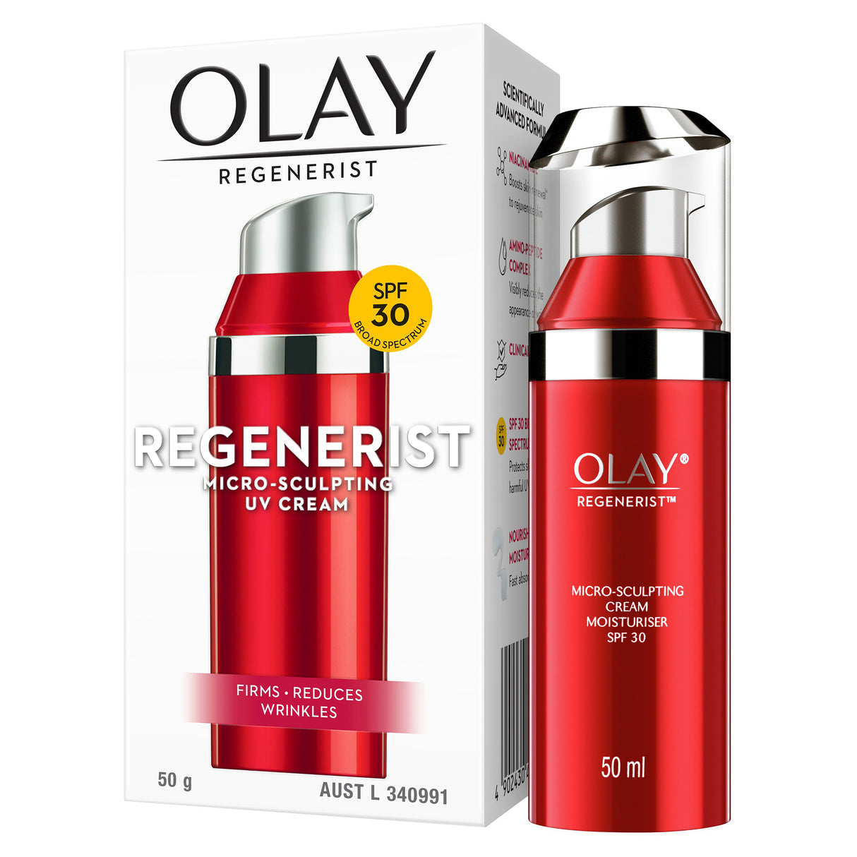 OLAY REGENERIST MICRO SCULPTING UV CREME SPF30 50ML