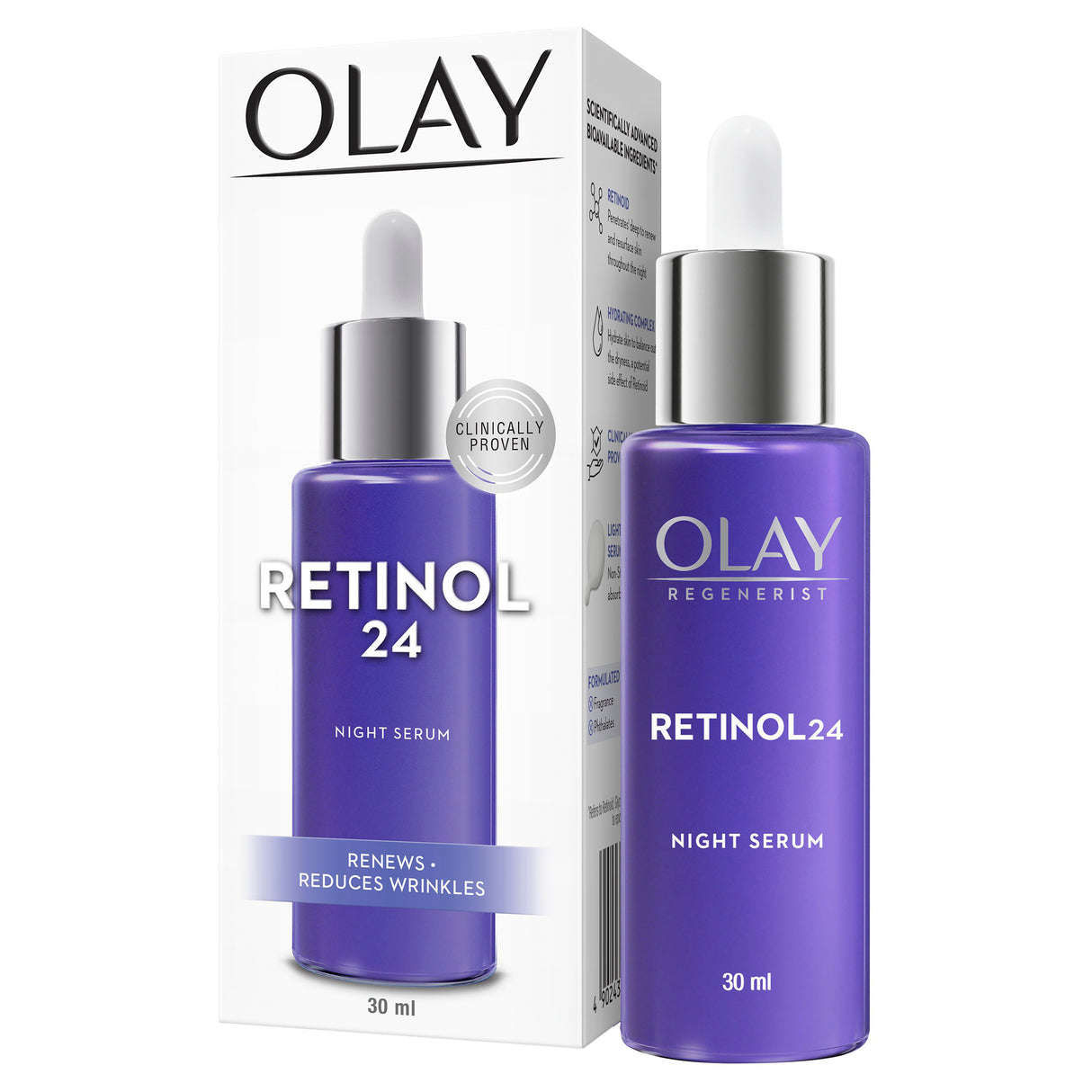 OLAY REGENERIST RETINOL24 NIGHT SERUM 30ML