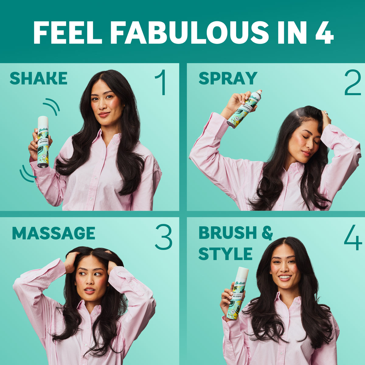Batiste Original Dry Shampoo 350mL