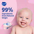 Curash Babycare Fragrance Free Baby Wipes 20 Pack