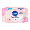 Curash Babycare Fragrance Free Baby Wipes 20 Pack