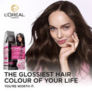 L'Oréal Paris Casting Crème Gloss Semi-Permanent Hair Colour - 200 Ebony Black (Ammonia Free)
