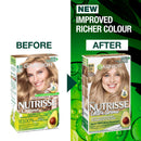 Garnier Nutrisse Permanent Hair Colour - 8.13 Medium Ash Blonde (100% Grey Coverage)