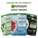 Garnier Pure Charcoal Hyaluronic Acid + Black Algae Sheet Mask 28g
