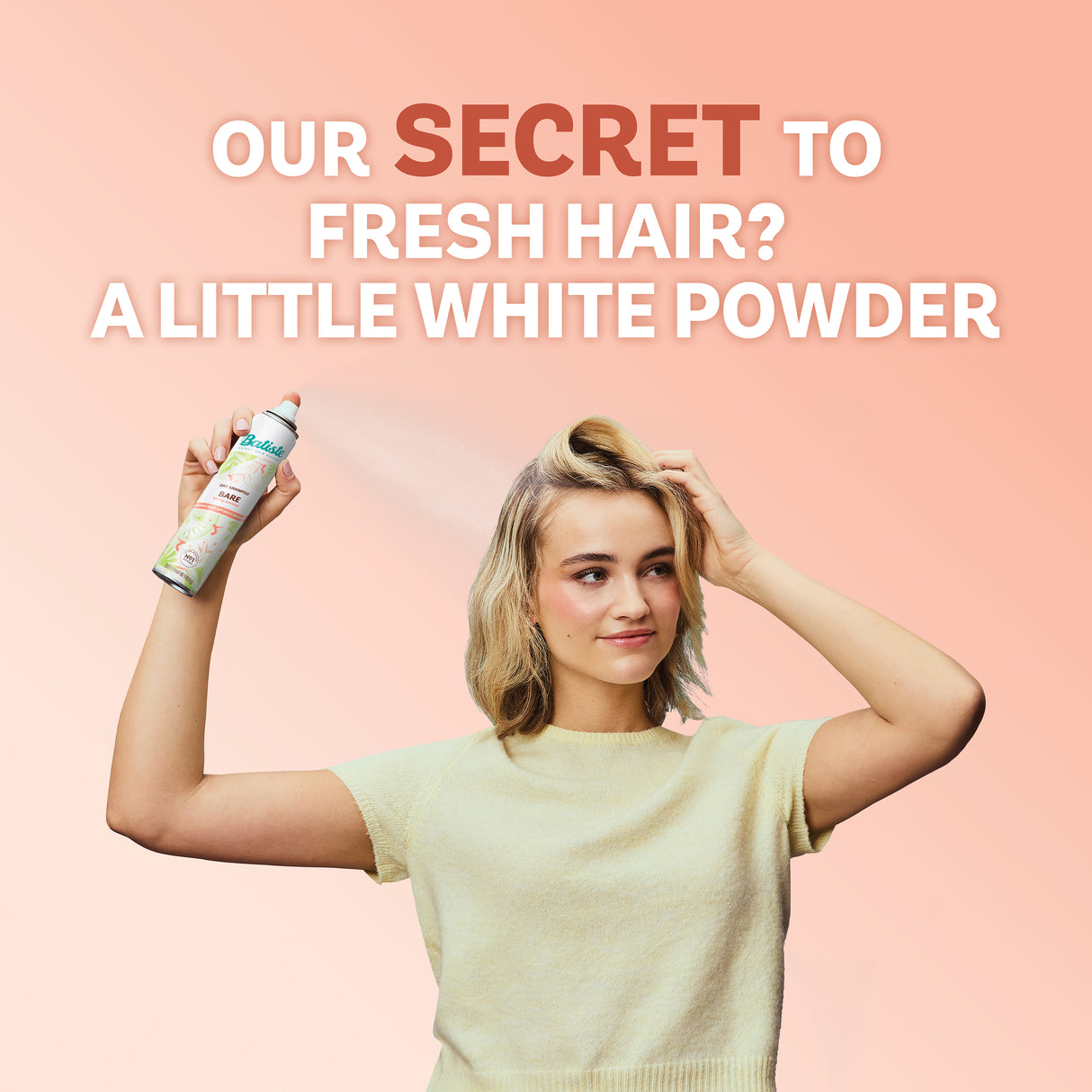 Batiste Bare Dry Shampoo 200mL