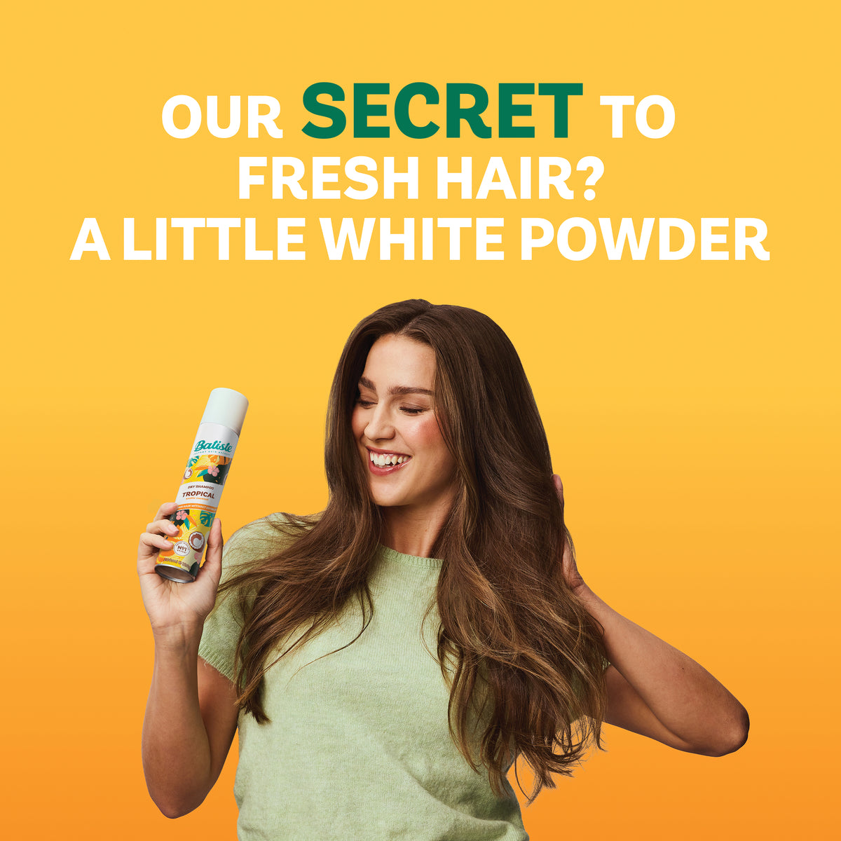 Batiste Tropical Dry Shampoo 350mL