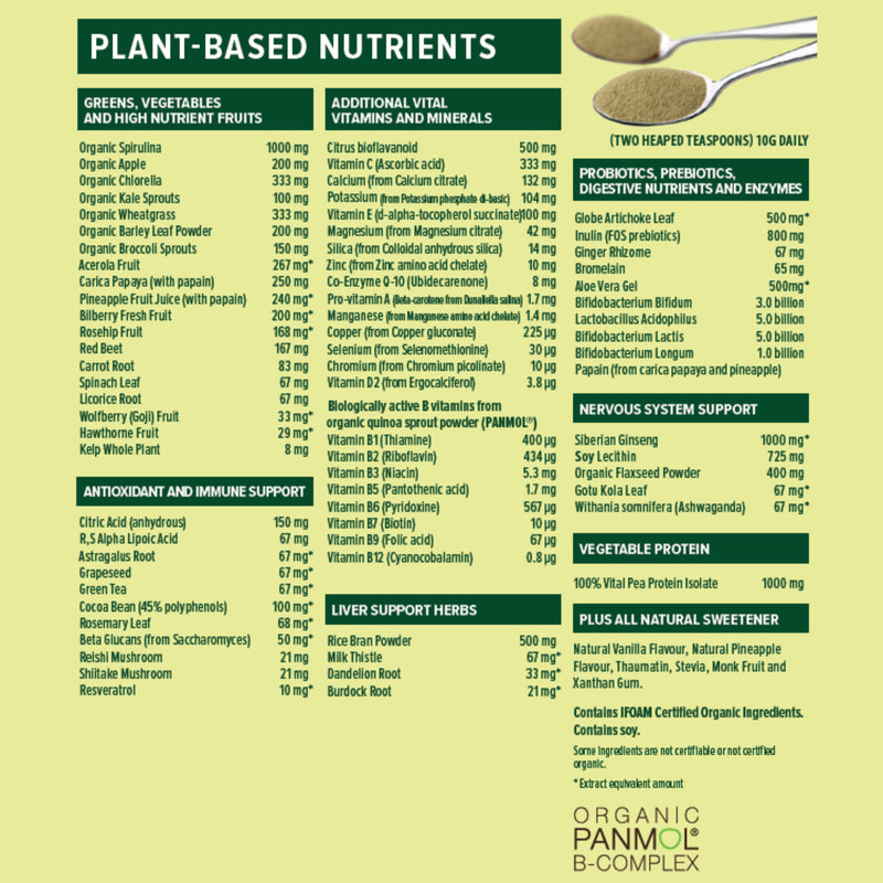 Vital All-In-One Daily Health Supplement 120GM