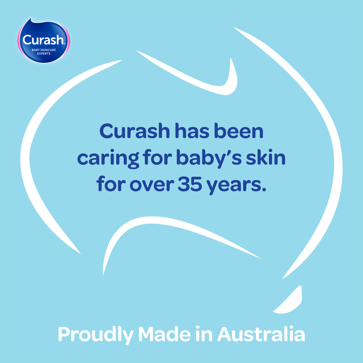 CURASH Baby Rash Powder with Cornstarch 100g