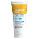 Invisible Zinc Face + Body Mineral Sunscreen SPF 50 75g