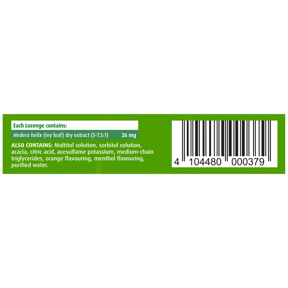 Prospan Lozenges Adolescents 20