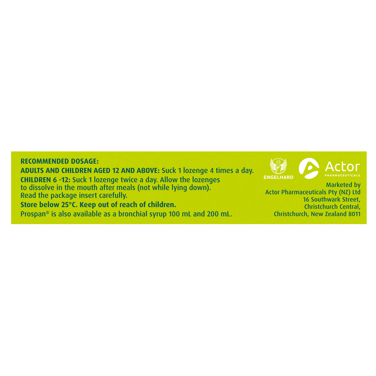 Prospan Lozenges Adolescents 20