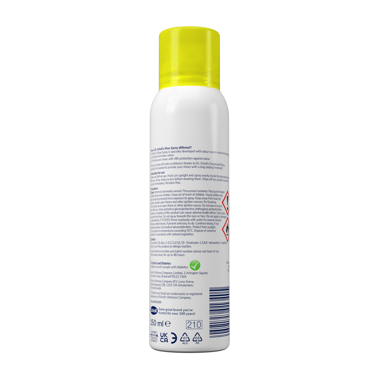 Scholl Fresh Step Shoe Spray 100g