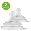 Philips Avent Natural Response Teat 0m+ Flow 2 2pk