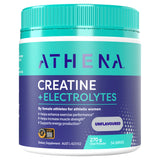 Athena Creatine + Electrolytes Unflavoured 270g powder