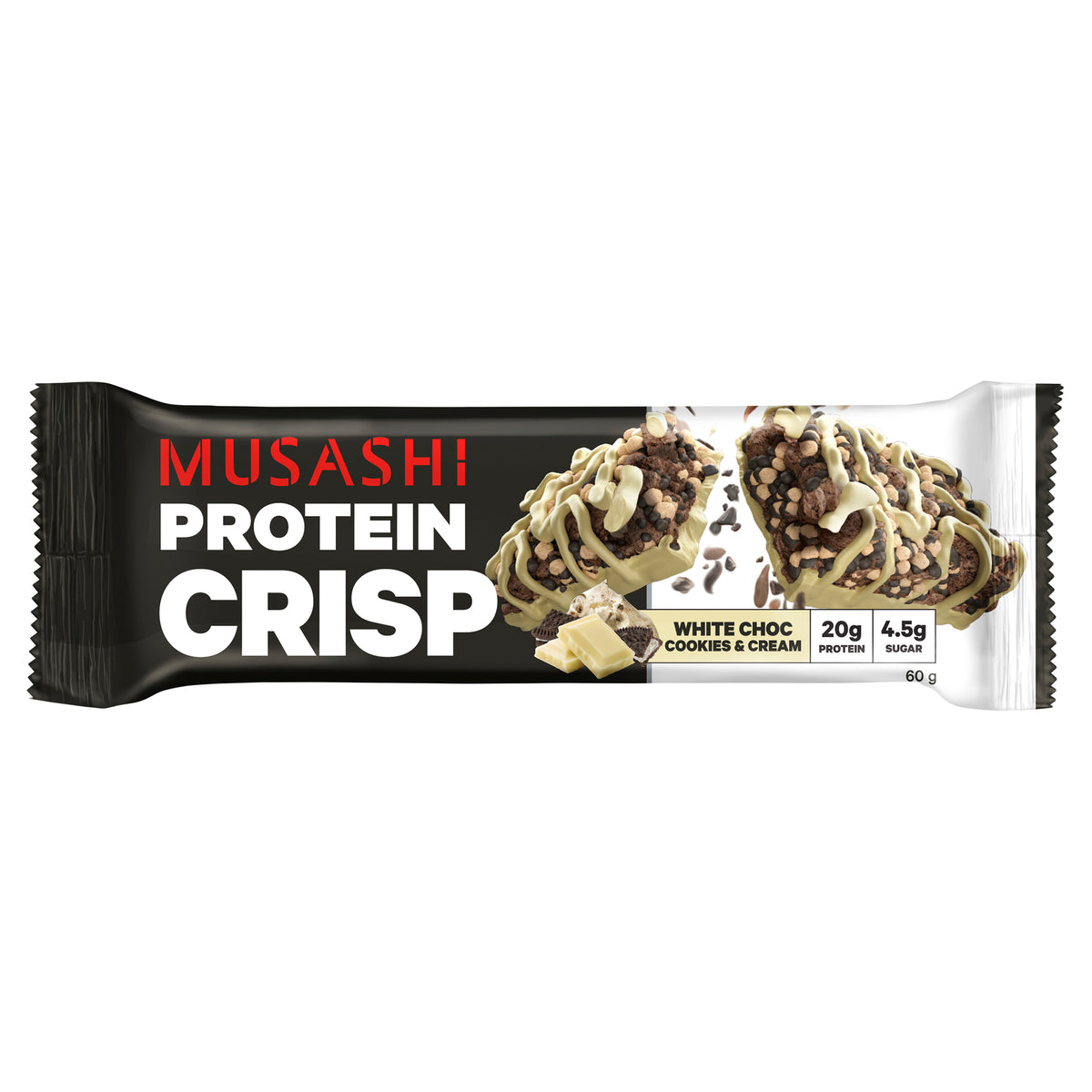 MUSASHI Prot Crisp WC Cookies&Cr 60g