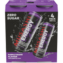 Musashi Energy Drink Purple Grape 4x250ml