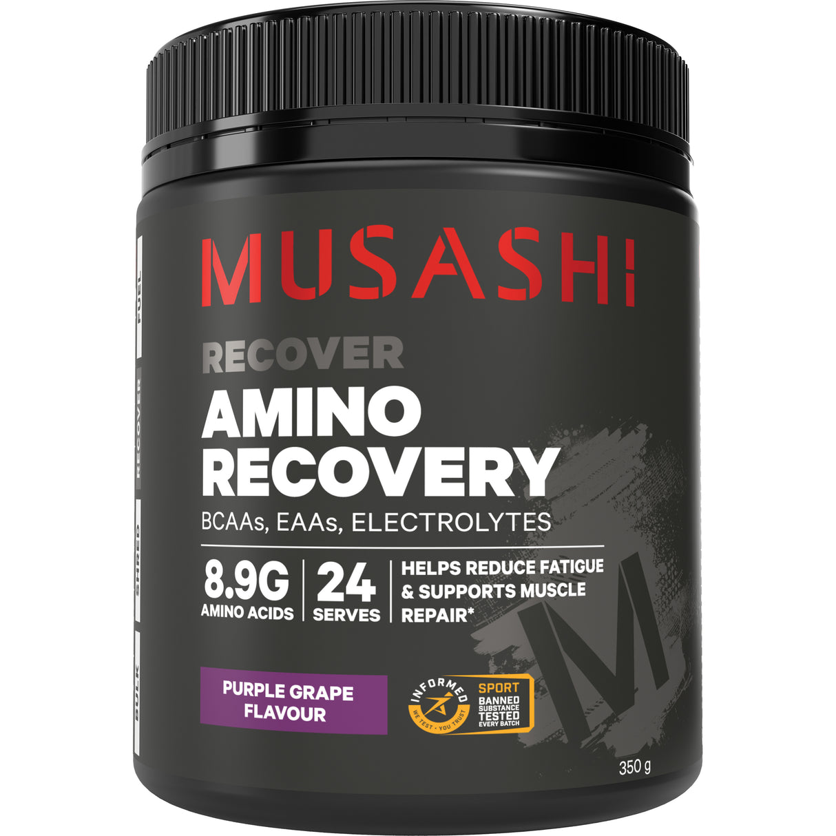 MUSASHI Amino Recovery Purple Grape 350g