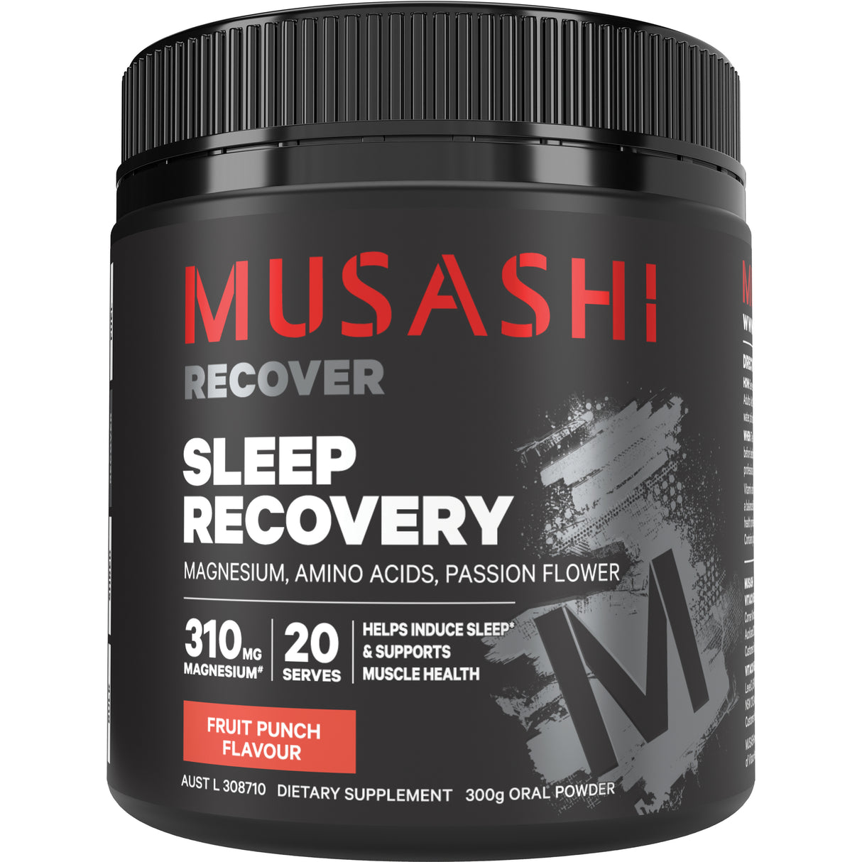 MUSASHI Sleep Recovery Fruit Punch 300g